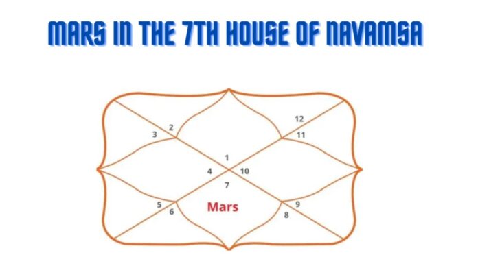Mars in 7th house in Navamsa