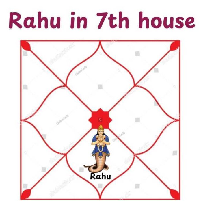 Rahu in 7th house