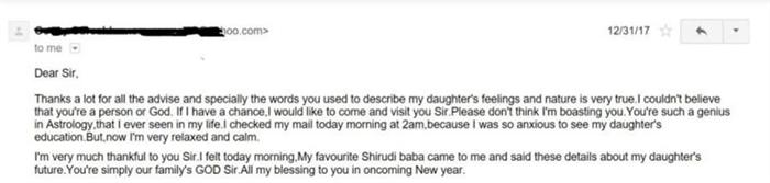 Client testimonial 1